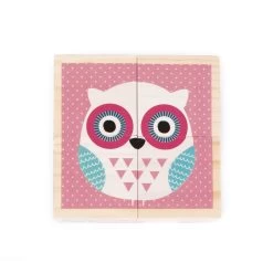 Janod Cubes En Bois : Mes Premiers Cubes : Bébés Animaux -Merci tys p5 FULL 81