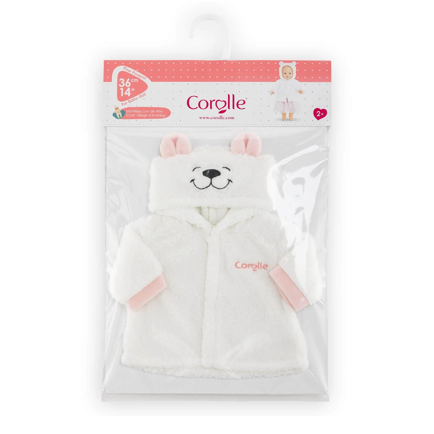 Vêtement Pour Mon Grand Poupon Corolle 36 Cm : Manteau Soir De Fête 6 Vêtement Pour Mon Grand Poupon Corolle 36 Cm : Manteau Soir De Fête – Image 6