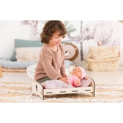 Mobilier Mon Grand Poupon Corolle : Lit En Bois Pour Poupon Et Poupée De 30 à 36 Cm 12 Mobilier Mon Grand Poupon Corolle : Lit En Bois Pour Poupon Et Poupée De 30 à 36 Cm -Merci tys p6 FULL 139