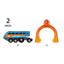 Brio Locomotive à Enregistreur Vocal Smart Tech Sound -Merci tys p6 FULL 164