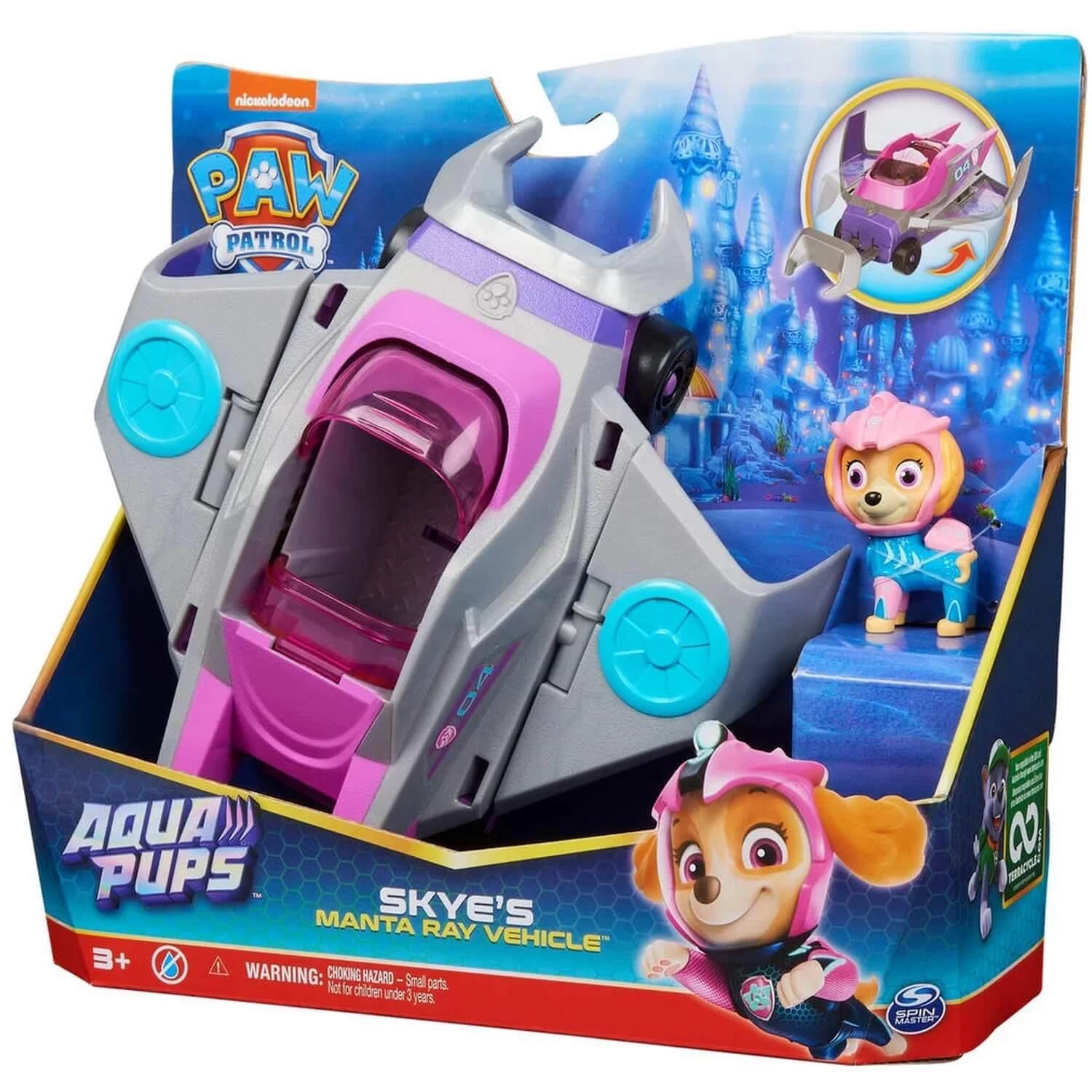 SPIN MASTER Véhicule Et Figurine Pat'Patrouille Aqua Pups : Stella 6 SPIN MASTER Véhicule Et Figurine Pat'Patrouille Aqua Pups : Stella – Image 6