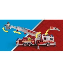 Playmobil 70935 City Action : Camion De Pompiers Avec échelle 15 Playmobil 70935 City Action : Camion De Pompiers Avec échelle -Merci tys p6 FULL 187