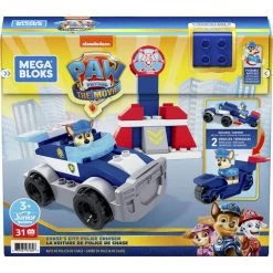 MATTEL Mega Bloks : Pat’Patrouille (Paw Patrol) : La Voiture De Police De Chase -Merci tys p6 FULL 189