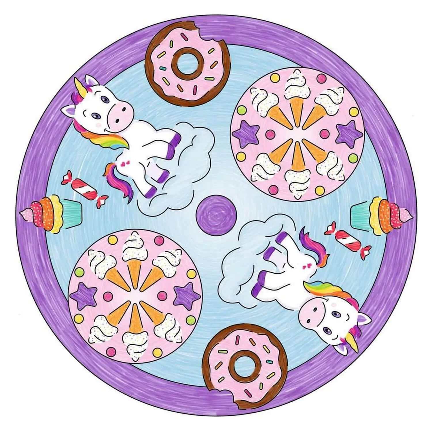 Ravensburger Mandala Designer : Licorne 6 Ravensburger Mandala Designer : Licorne – Image 6