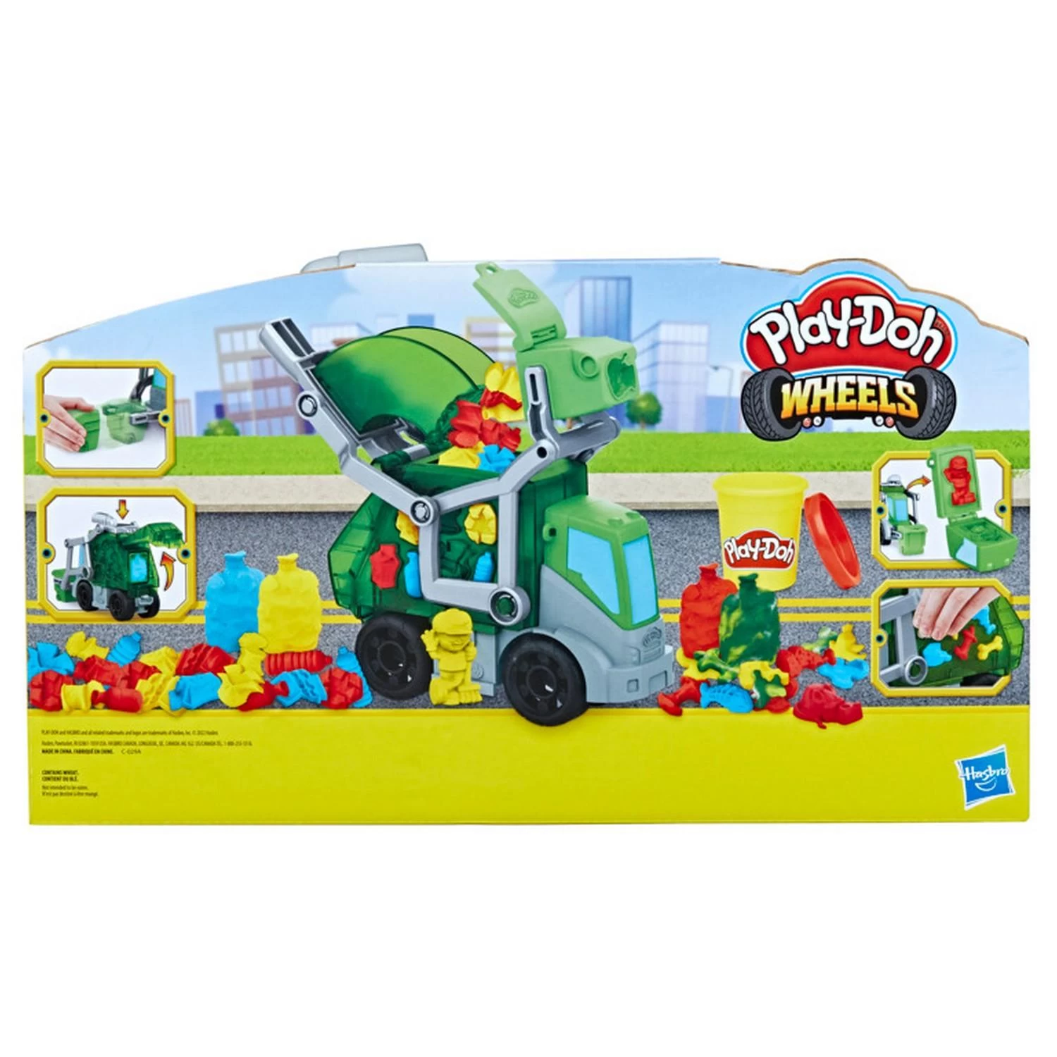 Hasbro Coffret Pâte à Modeler Play-Doh Wheels : Camion Poubelle 6 Hasbro Coffret Pâte à Modeler Play-Doh Wheels : Camion Poubelle – Image 6