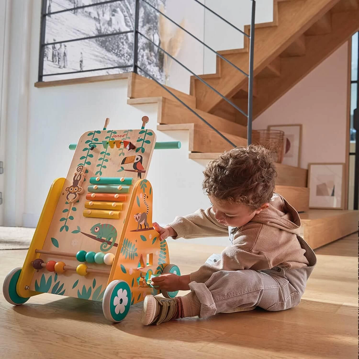 Janod Chariot De Marche Multi-activités Tropik 6 Janod Chariot De Marche Multi-activités Tropik – Image 6