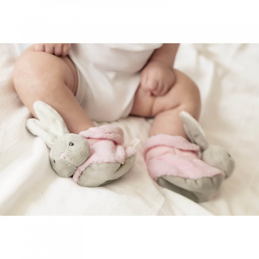 Kaloo Plume : Chaussons Lapinou Rose 6 Kaloo Plume : Chaussons Lapinou Rose – Image 6