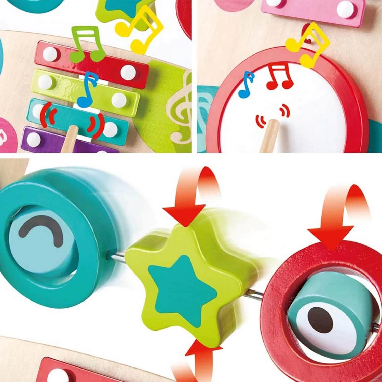 Hape Mon Premier Trotteur Musical 6 Hape Mon Premier Trotteur Musical – Image 6