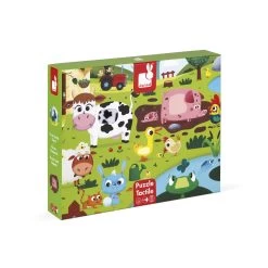 Janod Puzzle Tactile Géant : La Ferme -Merci tys p7 FULL 3