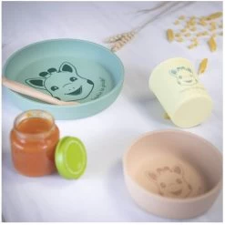 Set Repas Silicone Pastel Sophie La Girafe 14 Set Repas Silicone Pastel Sophie La Girafe -Merci tys p7 FULL 45
