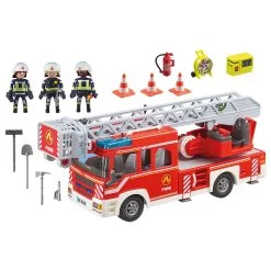 Playmobil 9463 City Action : Camion De Pompiers Avec échelle Pivotante -Merci tys p7 FULL 91