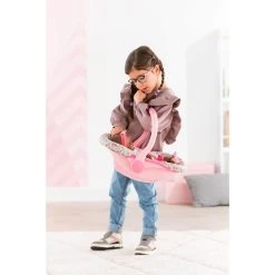 Accessoires Mon Grand Poupon Corolle : Porte-poupon Fleuri Pour Poupon 36 Et 42 Cm -Merci tys p8 FULL 33