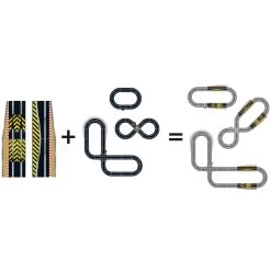 Scalextric Pack Extension De Circuit De Voiture N°2 : Rampes De Saut Et Chicane -Merci tys p8 FULL 53
