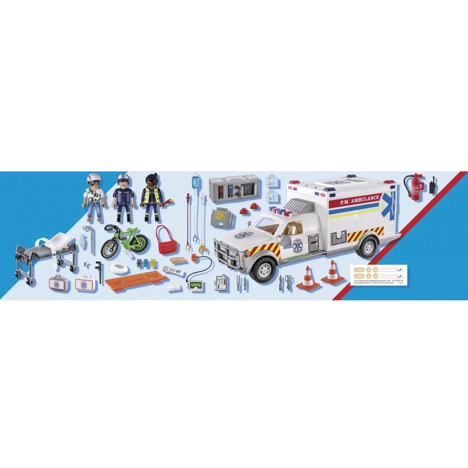 Playmobil 70936 City Action : Ambulance Avec Secouristes Et Blessé 8 Playmobil 70936 City Action : Ambulance Avec Secouristes Et Blessé – Image 8