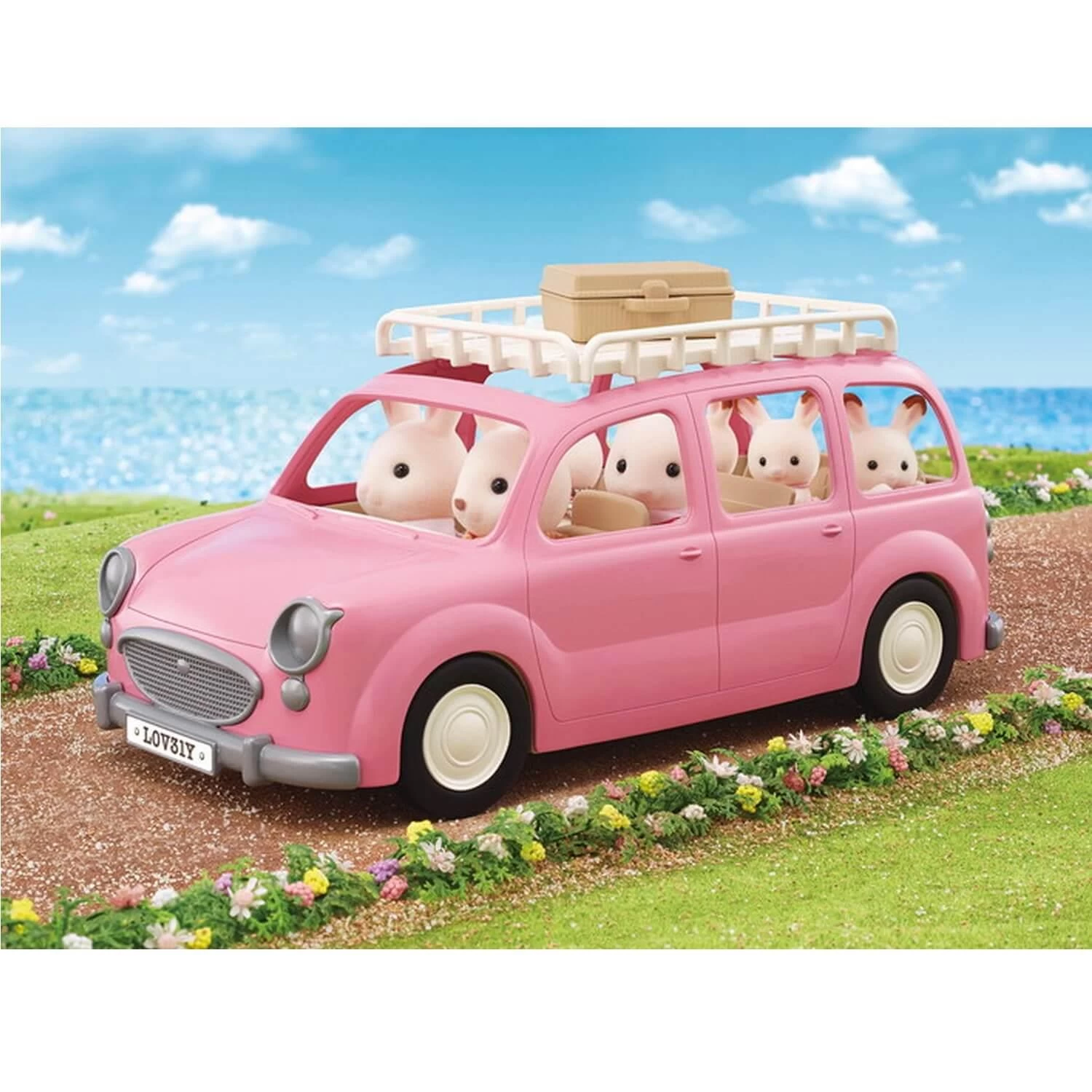 Sylvanian Families 5535 : Le Monospace Rose Et Set De Pique-nique 9 Sylvanian Families 5535 : Le Monospace Rose Et Set De Pique-nique – Image 9