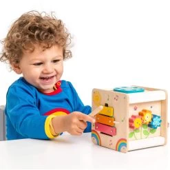 Le Toy Van Petit Cube D'activités En Bois -Merci tys p9 FULL 6